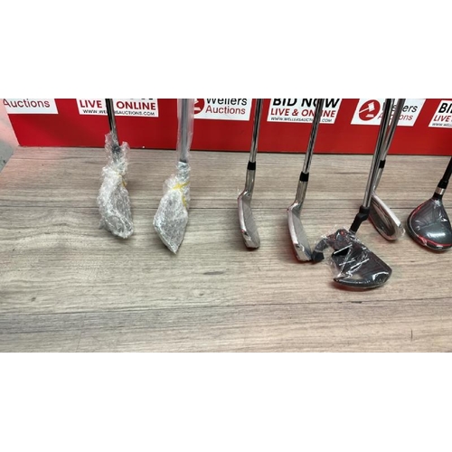 13 - MACGREGOR DCT4000 GOLF SET - RIGHT HANDED / NEW BUT INCOMPLETE / MISSING DRIVER & FAIRWAY DRIVER / P... 