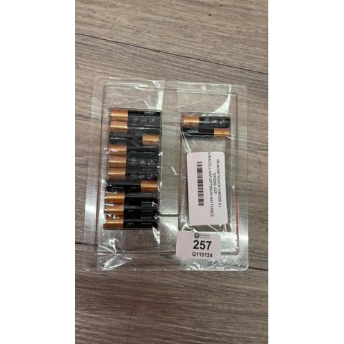 257 - DURACELL AAA OPTIMUM BATTERIES / SEE IMAGES / D40