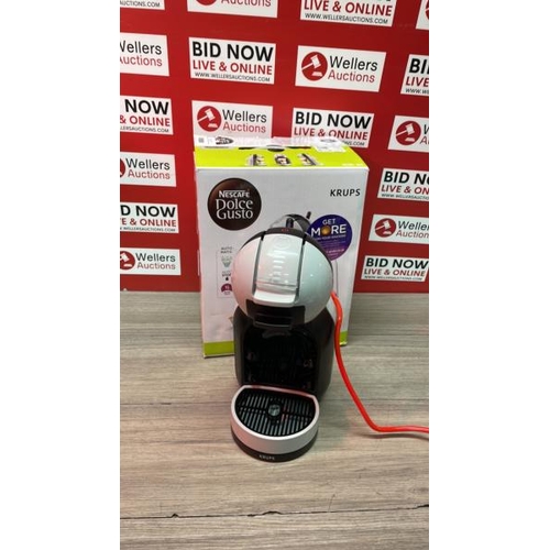 488 - DOLCE GUSTO BY KRUPS MINI ME COFFEE MACHINE / POWERS UP / SIGNS OF USE / C14 [3329]