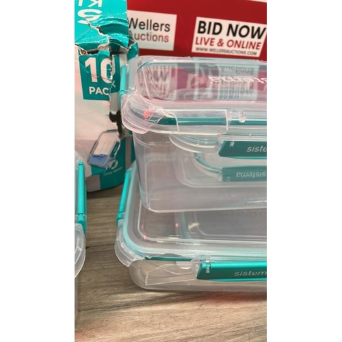 515 - SISTEMA KLIP IT PLUS FOOD STORAGE SET / DAMAGED / C15 [3329]