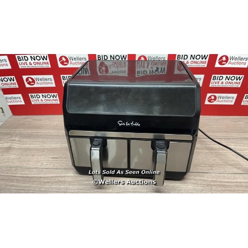 8148 - SUR LA TABLE AIR FRYER WITH X2 3.8L DRAWERS / NO POWER / SIGNS OF USE / D15