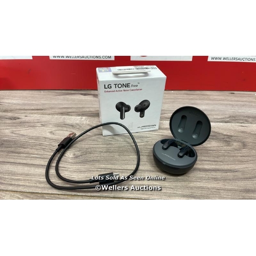 8034 - LG UFP5 WIRELESS EARBUDS / MINIMAL SIGNS OF USE / UNTESTED / T57