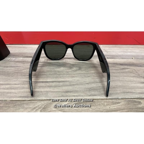 8037 - BOSE FRAMES SOPRANO BLUETOOTH AUDIO SUNGLASSES / SIGNS OF USE / LIGHT FLASHES WHEN ON CHARGE BUT WON... 