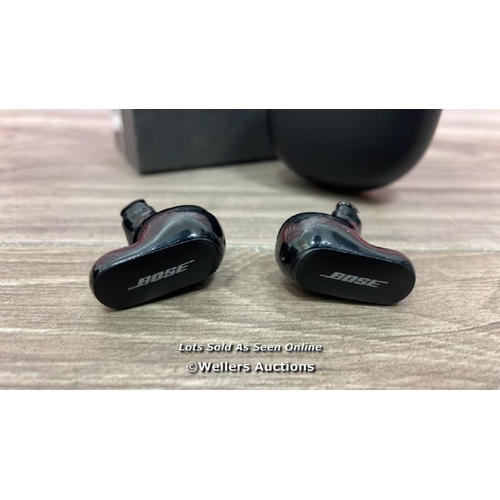 8042 - BOSE QUIETCOMFORT EARBUDS II TRUE WIRELESS SWEAT & WEATHER-RESISTANT BLUETOOTH / SIGNS OF USE / POWE... 