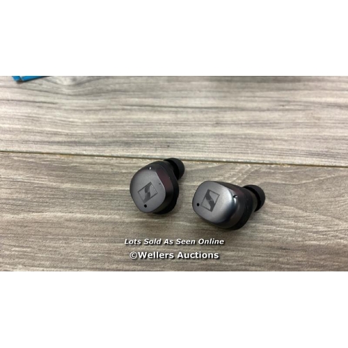 8046 - SENNHEISER MOMENTUM TRUE WIRELESS 3 NOISE CANCELLING BLUETOOTH IN-EAR HEADPHONES / SIGNS OF USE / UN... 