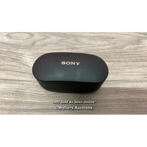 8051 - SONY WF-1000XM4 NOISE CANCELLING TRUE WIRELESS BLUETOOTH SWEAT & WEATHER-RESISTANT / SIGNS OF USE / ... 