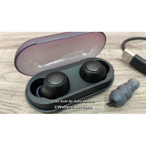 8054 - SONY WF-C500 TRUE WIRELESS BLUETOOTH IN-EAR HEADPHONES WITH MIC/REMOTE, BLACK / MINIMAL SIGNS OF USE... 