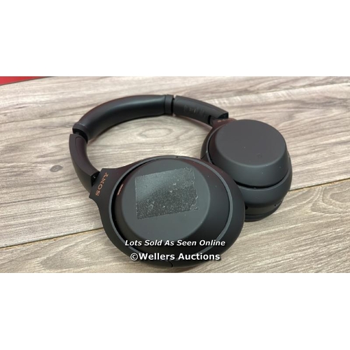 8071 - SONY WH-1000XM4 NOISE CANCELLING WIRELESS BLUETOOTH NFC HIGH RESOLUTION AUDIO OVER EAR HEADPHONES / ... 