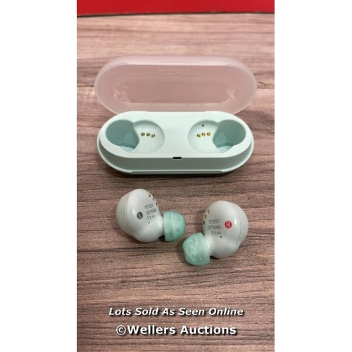 8073 - SONY WIRELESS EAR BUDS / MINIMAL SIGNS OF USE / UNTESTED / T58