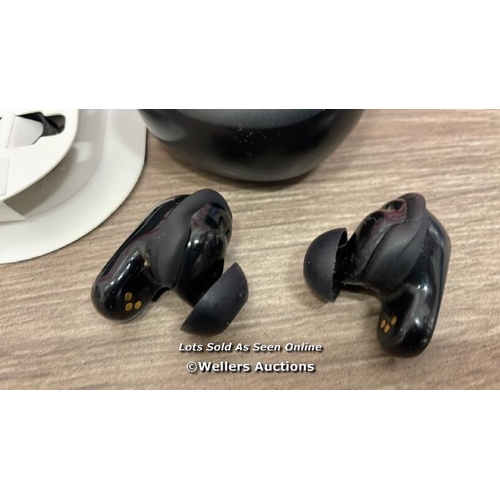 8076 - BOSE QUIETCOMFORT EARBUDS II TRUE WIRELESS SWEAT & WEATHER-RESISTANT BLUETOOTH / POWERS UP / CONNECT... 