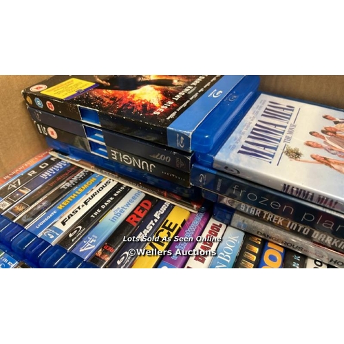 8199 - APPROX 230 BLU-RAY MOVIES / SEE IMAGES / E47