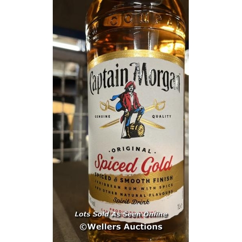 8257 - CAPTAIN MORGAN ORIGINAL SPICED GOLD SPIRIT DRINK / 35% / 1L / E47