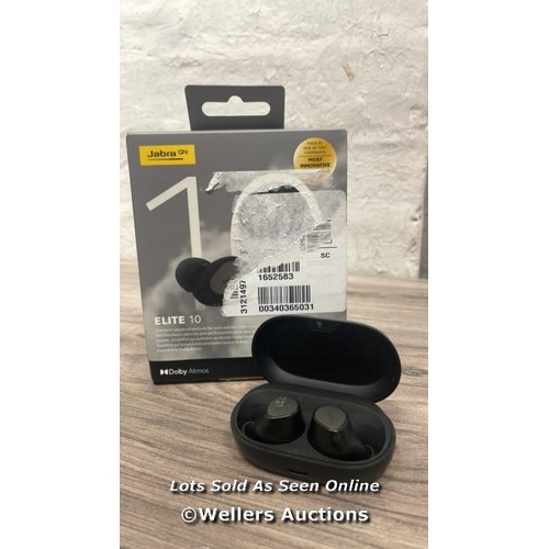 8423 - JABRA ELITE 7 PRO TRUE WIRELESS BLUETOOTH ACTIVE NOISE CANCELLING IN-EAR HEADPHONES / POWERS UP / MI... 