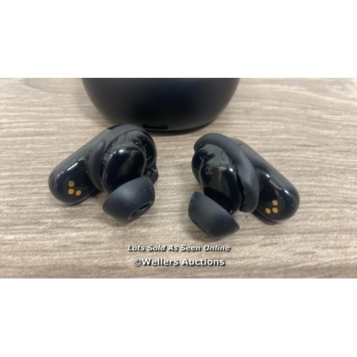 8425 - BOSE QUIETCOMFORT EARBUDS II TRUE WIRELESS SWEAT & WEATHER-RESISTANT BLUETOOTH / POWERS UP / MINIMAL... 