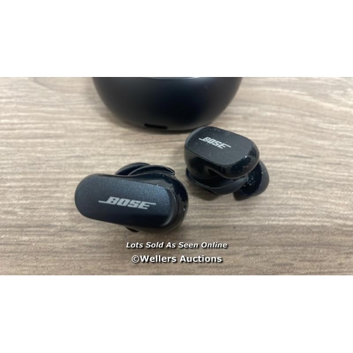 8425 - BOSE QUIETCOMFORT EARBUDS II TRUE WIRELESS SWEAT & WEATHER-RESISTANT BLUETOOTH / POWERS UP / MINIMAL... 