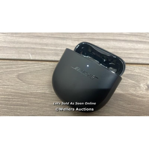 8425 - BOSE QUIETCOMFORT EARBUDS II TRUE WIRELESS SWEAT & WEATHER-RESISTANT BLUETOOTH / POWERS UP / MINIMAL... 