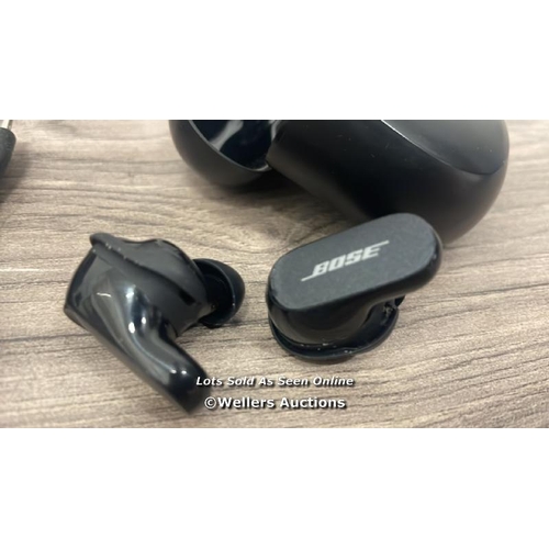 8426 - BOSE QUIETCOMFORT EARBUDS II TRUE WIRELESS SWEAT & WEATHER-RESISTANT BLUETOOTH / POWERS UP / MINIMAL... 