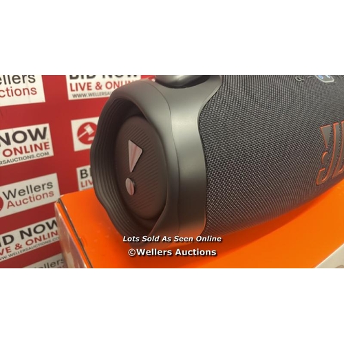 8433 - JBL BOOMBOX 3 PORTABLE BLUETOOTH SPEAKER / MINIMAL SIGNS OF USE / POWERS UP / CONNECT TO BLUETOOTH A... 