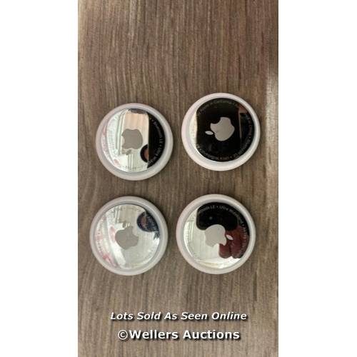 8446 - APPLE AIRTAG (4 PACK) / MX542ZM/A / SIGNS OF USE / UNTESTED / T7