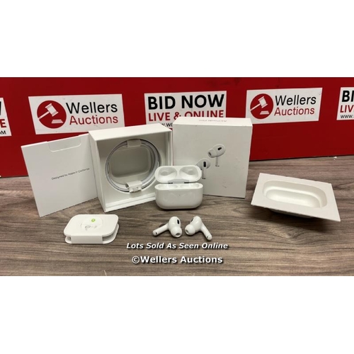 8449 - APPLE AIRPODS PRO (2ND GENERATION)(USB-C), MTJV3ZM/A / APPEARS NEW, OPEN BOX / SERIAL NUMBER: MCWDVH... 