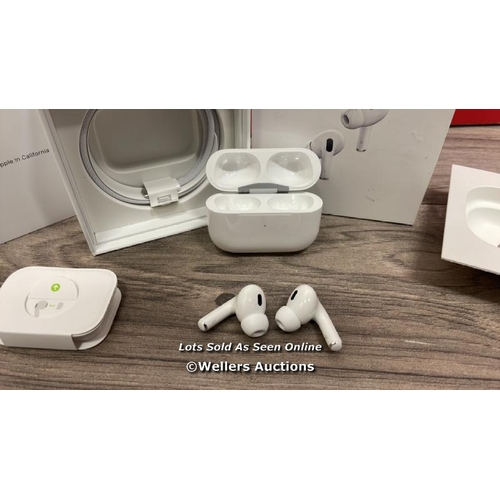 8449 - APPLE AIRPODS PRO (2ND GENERATION)(USB-C), MTJV3ZM/A / APPEARS NEW, OPEN BOX / SERIAL NUMBER: MCWDVH... 