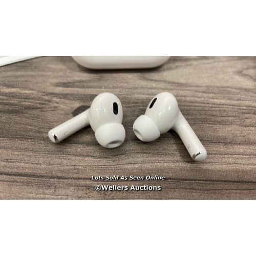 8449 - APPLE AIRPODS PRO (2ND GENERATION)(USB-C), MTJV3ZM/A / APPEARS NEW, OPEN BOX / SERIAL NUMBER: MCWDVH... 