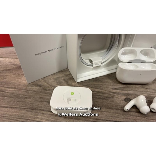 8449 - APPLE AIRPODS PRO (2ND GENERATION)(USB-C), MTJV3ZM/A / APPEARS NEW, OPEN BOX / SERIAL NUMBER: MCWDVH... 