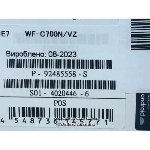 8468 - SONY WF-C700N NOISE CANCELLING IN-EAR HEADPHONES / POWERS UP BUT DOES NOT APPEAR TO CONNECT TO BLUET... 