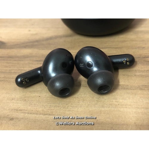 8473 - LG UFP5 WIRELESS EARBUDS / POWERS UP BUT DOES NOT CONNECT TO BLUETOOTH, MINIMAL IF ANY SIGNS OF USE ... 