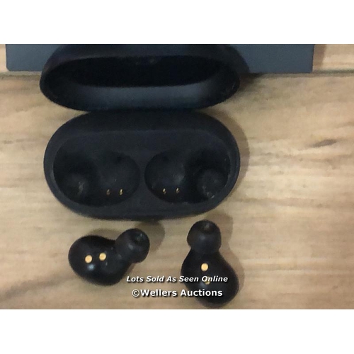 8510 - JABRA ELITE PRO 7 EARBUDS / POWERS UP AND CONNECTS TO BLUETOOTH, LEFT EARBUD NOT WORKING, SIGNS OF U... 