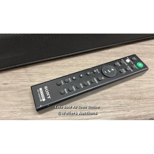 8526 - SAMSUNG HW-S800B/XU SOUNDBAR / SOUND BAR HAS MINIMAL SIGNS OF USE / CONNECTS TO BLUETOOTH AND PLAYS ... 