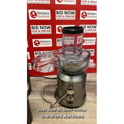 8540 - SAGE BJE430 JUICER / SIGNS OF USE / NO POWER / T14