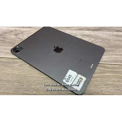 8545 - APPLE IPAD PRO 11'' 2ND GEN (2020) / A2228 / 128GB / SERIAL: DMPDNG13PTRF / I-CLOUD (ACTIVATION) LOC... 