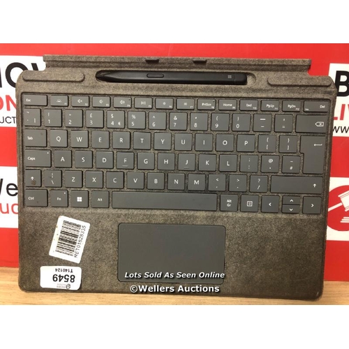 8549 - MICROSOFT KEYBOARD FOR TABLET WITH STYLUS / AS FOUND  / T14