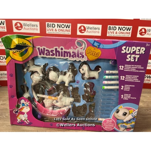 2006 - CRAYOLA WASHIMALS SUPER SET / SIGNS OF USE / E85