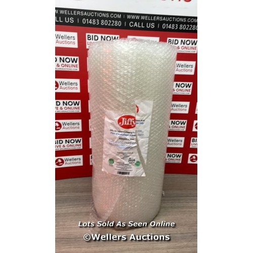 2026 - JIFFY AIR FILLED BUBBLE WRAP / NEW   / E78