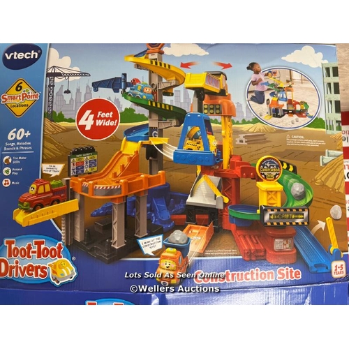 2031 - VTECH TOOT TOOT DRIVERS CONSTRUCTION SET / SIGNS OF USE / E86