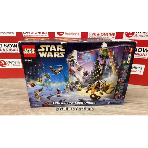 2036 - LEGO STAR WARS ADVENT CALENDAR 2023 / NEW BUT INCOMPLETE / E86