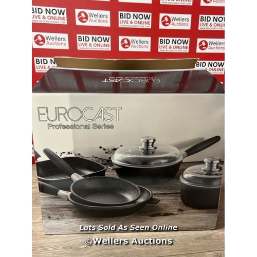 2045 - BERGHOFF EUROCAST DELUXE COOKWARE SET / SOME SIGNS OF USE / SOME BOXES ARE NEW & SEALED, SOME ARE SI... 