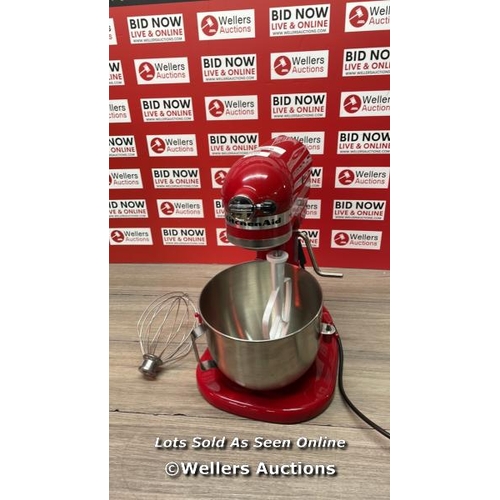 KITCHENAID 4 8L RED HEAVY DUTY STAND MIXER 5KPM5BER DOESN T SPIN   1100102459 PREVIEW.JPG