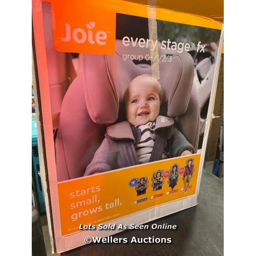 2118 - JOIE EVERY STAGE� FX R44 CAR SEAT / APPEARS NEW OPEN BOX / E31