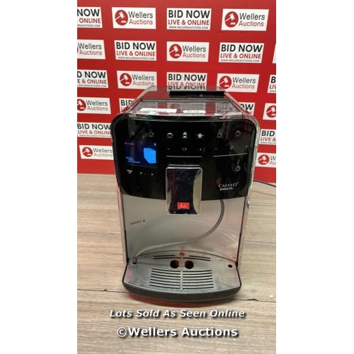 2119 - MELITTA BARISTA T SMART SILVER COFFEE MACHINE F83/0-101 / POWERS UP / SIGNS OF USE / E70