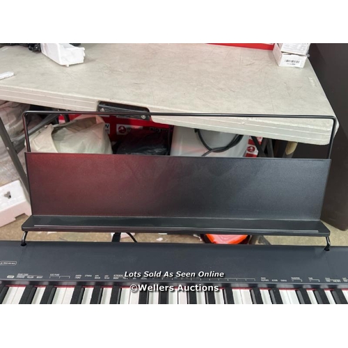 2170 - CASIO S160BKST DIGITAL PIANO WITH CS-470 3-PEDAL STAND / UNTESTED / WITHOUT POWER SUPPLY / SIGNS OF ... 