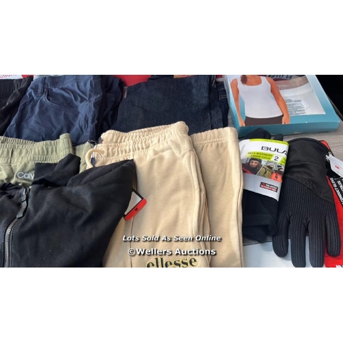 3010 - LARGE QTY OF NEW AND PRE OWNED CLOTHING INCL. EMPORIO ARMANI, JACHS AND DKNY / H65