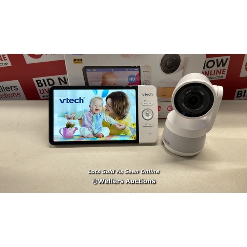 3064 - VTECH RM7767HD 7INCH SMART WI-FI BABY MONITOR / POWERS UP / SIGNS OF USE / H13