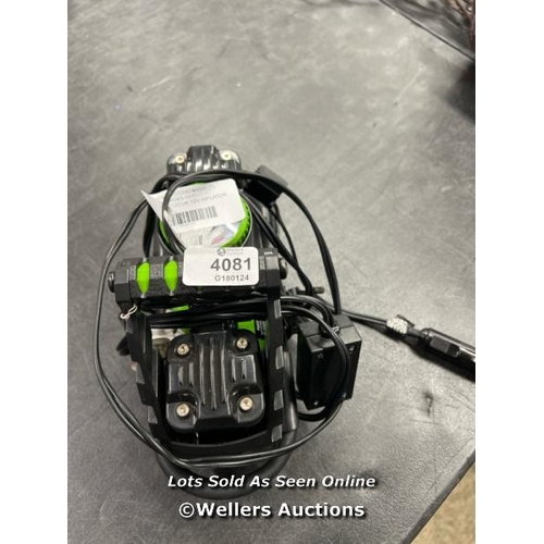 4081 - BON AIRE TC12CUK 12V INFLATOR / SIGNS OF USE / A12