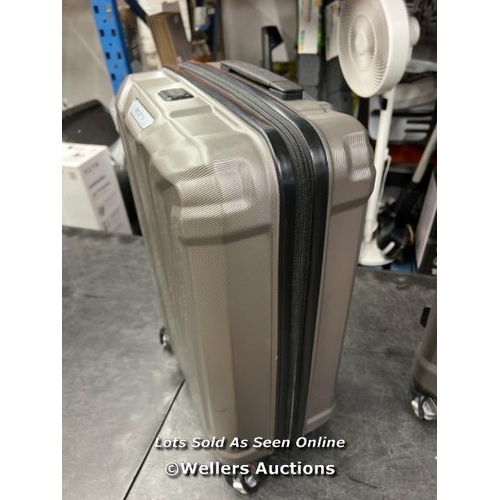 4096 - SAMSONITE ENDURE 2PC. HARDSIDE LUGGAGE SET / SIGNS OF USE / WHEELS, HANDLES & ZIPS APPEAR OK / COMBI... 