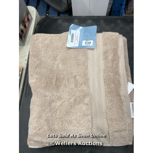 4128 - CHARISMA BATH TOWEL - TAUPE / APPEARS NEW   / A8