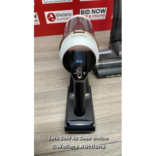 4156 - SAMSUNG BESPOKE JET PET VACUUM / POWERS UP / SIGNS OF USE / P9