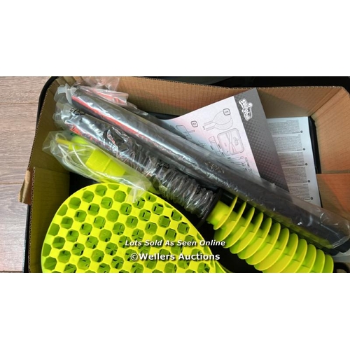 4159 - SWINGBALL ALL SURFACE PRO / NEW, OPEN BOX / CONTENTS ARE SEALED / CRACKED LID / B19